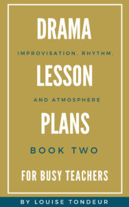 Cover design for Drama lessons book two